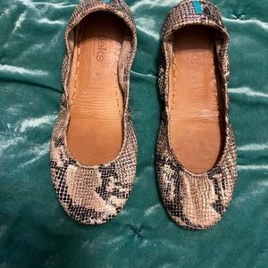 Tieks copperhead snakes size 9